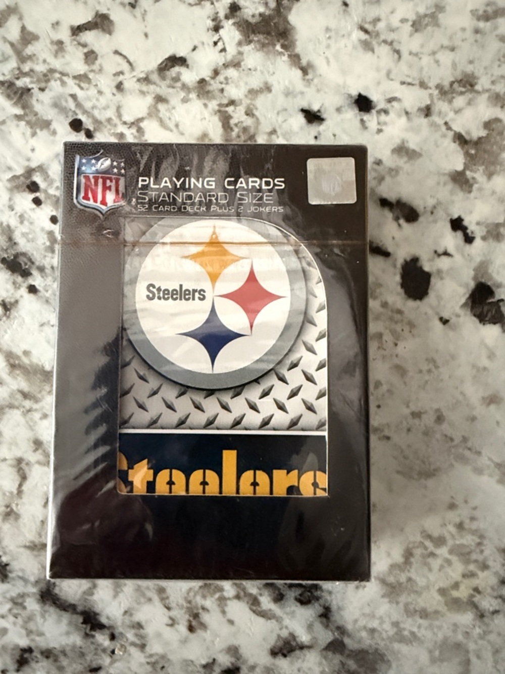NFL Pittsburgh Steelers Card Deck – Black, Gold, White, Red, Blue